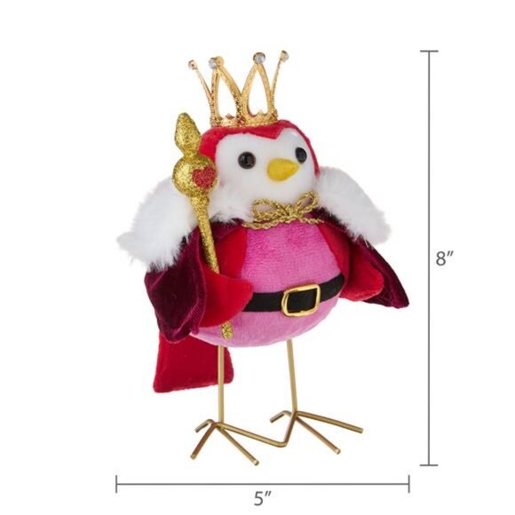 Fabric King Bird Tabletop Decoration, Multicolor, 7", Valentine's Day - Picture 5 of 5